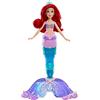 Disney Princess Ariel Arcobaleno, bambola ispirata al film Disney La Sirenetta con coda cambia colore per bambini dai 3 anni in su