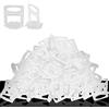 Homtone 400pz Distanziatori per Piastrelle, Clip Livello Piastrella, Autolivellanti Allineamento delle Tessere Distanziatore per Pavimenti Livellatori (1 mm)