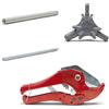 VeTe Markt Pipetec - Set di attrezzi di montaggio, 26 x 3 mm, per tubo composito in alluminio multistrato