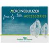 PRODECO PHARMA Srl Kit Accessori Aeronebulizer Family 8 Pezzi - Ricambi per Inalatore Domestico