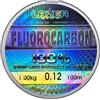 LAZER LINE Filo da Pesca Trasparente Fluorocarbon 100m DIA 0,12mm Test 1,0kg - Lenza da Pesca Trota Lago Carpa Luccio - Lenze Spinning per Aqua Dolce e Salata - Method Feeder Kit - Fishing Accessories