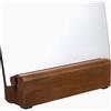Housoutil Supporto per Specchio da Terra in Legno Supporto a Figura Intera Base Antiscivolo per Specchio Intero Espositore per Opere d'Arte 9.84X3.15X2.76In per Soggiorno Ufficio Studio