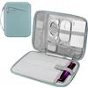 MoKo Custodia Sleeve per Tablet 13 con Maniglia, Borsa Protettiva Imbottita da Viaggio per 13 iPad Air M4 2026, MacBook Neo (A18 Pro), 13 iPad Pro M5, Galaxy Tab S9/S8 Plus 12.4, Blu nebbioso