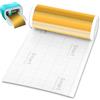 Occzin Smart Vinyl Permanent, Adesivo Vinilico Autoadesivo per Cricut Joy, Rotolo 14 cm x 200 cm, Ideale per Decorare Tazze, Bottiglie Acqua, Magliette, Borse
