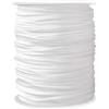 QILUCKY Filo elastico per gioielli fai da te (bianco)