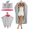 Bcuuozeeing Coperta squalo, idea regalo per donne, coperta con maniche, portatile, coperta Shark, coperta per divano, coperta con maniche, per adulti e bambini, 150 x 130 cm