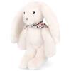 Doudou et Compagnie LAPIN FLEURETTE - Bianco 25 cm