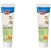 Trixie Malt Paste Multifruit | Confezione Doppia | 2 x 100 g | Mangime complementare per conigli e piccoli roditori | Con il 70% di malto e il 12% di frutta | Come bocconcino o per perfezionare l'alim