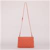 Mimi Mua BORSA A BUSTA EFFETTO ONDULATO - ARANCIO