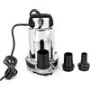 SHZICMY Pompa per acqua sporca, DC 12 V, 160 W, pompa sommersa ad alte prestazioni, 6000 l/h