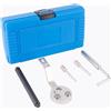 Abvefudo Kit Messa in Fase Motori Diesel,Strumento di Regolazione Bloccaggio Dell'Albero a Camme Compatibile con L'Allineamento della Catena di Ford Transit 2.2 Tdci 2006-2014