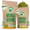 NanaNatura's Semi da Germogliare Bio | per la Coltivazione di Germogli | con un tasso di germinazione superiore | Microgreens (Fagioli Mungo Bio, 180g)