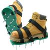 HSLighting Arieggiatore per Prato Scarpe, Arieggiatore Prato con Cinghie per un'Aerazionce Efficace del Terreno Aeratore Giardino Scarificatore Manuale Taglia Unica con Punte Resistenti per Cortile e Patio