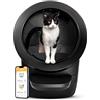 Whisker - Lettiera automatica autopulente per gatti, design elegante, compatto, WiFi abilitato, funziona con qualsiasi lettiera agglomerante, progettata e assemblata negli Stati Uniti