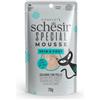 Generico Schesir Gatto Special Mousse SKIN & COAT Salmone Con Pollo 6 BUSTINE DA 70g CADAUNO