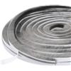 YANKUIRUI 10m Guarnizione Spazzola, 9 mm (L) x 15 mm (S) Guarnizione a Spazzola Autoadesiva, Antipolvere, Antivento, Paraspifferi Spazzola Per Porte, Riduzione del Rumore, Finestre, Armadi, Grigio