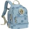 LÄSSIG Zaino per bambini con fascia toracica Zaino per l'asilo 27 cm, 6,5 litri, 3 anni/Mini Backpack Pattern Party blue