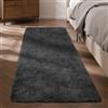 Sour Lemon Tappeto Soggiorno 80x300 cm Tappeto Corridore Grigio Tappeto Camera da Letto Lavabile Antiscivolo Tappeto Soffice Tappeti Arruffati Morbidi Tappeti per Bambini Corridoio Soggiorno