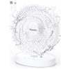 EasyAcc Ventilatore da Tavolo USB 30cm, Ventilatore da Tavolo impermeabile/Risparmio Energetico 4 Anni 1Kwh/Silenzioso 25db/Timer Ventilatore Circolazione dell'aria per Cameretta Ufficio Camping RV