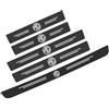 XXBBNHB 5 Pezzi Auto Battitacco Protezioni, per MG ZS EZS 2017-2022 2023 2024 Resistente all'usuraAntiscivolo AntiGraffio Car Styling Accessorio