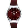 Swatch Orologio SKINBURGUNDY Solo tempo Donna Swatch