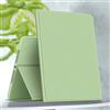 VAGHVEO Custodia per iPad 10.2 9a Generazione 2021/ 8a 2020/2019 7a Gen. Smart Case Cover con Pencil Holder [Auto Svegliati/Sonno], Flessibile Morbido TPU Silicone Cover Posteriore Shell, Verde Chiaro