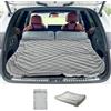 ONTYZZ Letto Gonfiabile Auto Materasso Ad Aria SUV 2 Persone Letto Aria per Viaggio Campeggio Tappetino Autogonfiante Stuoia Dormire con Pompa a Pedale e Cuscino Letto Campeggio Gonfiabile 183*13*7CM