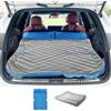 ONTYZZ Letto Gonfiabile Auto Materasso Ad Aria SUV 2 Persone Letto Aria per Viaggio Campeggio Tappetino Autogonfiante Stuoia Dormire con Pompa a Pedale e Cuscino Letto Campeggio Gonfiabile 183*13*7CM