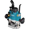 Makita Router Makita RP1111C Nero, Verde, Metallico 27500 Giri/min 1100 W [RP1111CJFA]