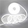 YM E-Bright Striscia LED al neon flessibile, 5 m IP65 impermeabile tagliabile nastro LED, DC 12 V 600 SMD 2841 LED striscia luminosa per decorazione interna ed esterna, fai da te