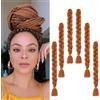 Flosius Extension in capelli sintetici da 41 pollici, 6 trecce sintetiche Afro Hair per scatole Crochet Braids (104 cm, 30#)