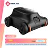 Seauto SAT 10 Aspirapolvere robotico per piscina senza fili 180 minuti con corsa fino a 2150 piedi quadrati, motore brushless da 180 W, per piscine piatte a terra - Frosted Black