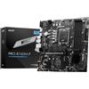 MSI MB MSI PRO B760M-P LGA1700 4xDDR5DC-6800o.c. 1xHDMI 1xDP 1xPCIe4.0x16 2xM.2 4xSata3R GBLAN USB3.2 mATX - 911-7E02-009