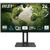 MSI MONITOR MSI PRO MP245PG 23.8 IPS AG FHD 16:9 100Hz 1ms HDMI DP D-Sub VESA Black Fino:30/06 - 9S6-3PC19M-003