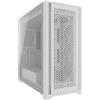 CORSAIR 5000D CORE AIRFLOW Mid Tower ATX PC Case - Nessuna Ventola Inclusa - Pannello Laterale in Vetro Temperato - Design ad Alto Flusso D'aria - Interni Spaziosi per Più Radiatori da 360 mm - Bianco