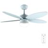 Cecotec - Ventilatore da Soffitto con Luce EnergySilence Aero 4260 Full Sky - 40 W con Motore DC e 42" con Luce LED, Telecomando, Timer, 6 Velocità e 5 Pale Reversibili