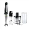 Braun Hogar MultiQuick 7 Frullatore a batteria, controllo delle calamite, pezzi adatti per lavastoviglie e bicchieri di plastica senza BPA 600 ml, tritatutto 500 ml, lama per ghiaccio, MQ 7035XBI, 1000 W, nero