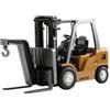 Amewi Mini carrello elevatore in metallo 8 canali 1:64 RTR telecomandato RC bambino dai 6 anni in su, giallo-nero