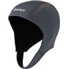 ZONE3 2025 Active - Cappello da nuoto flessibile NA25UAFSC104 - Grigio/Arancione