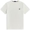 Fred Perry T-Shirt Logo Bianco Nero Uomo S