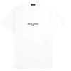 Fred Perry T-Shirt Logo Bianco Uomo S