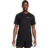 Nike T-Shirt Run Div Nero Uomo M