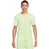 Nike Maglia Running Dri-Fit Uv Miler Barely Volt Reflective Argento Uomo S