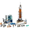 LEGO City Razzo Spaziale e Centro di Controllo, Set Spedizione su Marte, Giocattoli per Bambini Ispirati alla NASA, con Minifigure di Astronauti, Scienziati e Robot, 60228