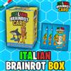 Box da 24 Bustine di 6 Cards Italian Brainrot Card le Carte Ufficiali Brain rot