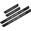 EAGLEG 4 Pezzi Fibra di Carbonio Battitacco per Auto Sticker, per Fi-at 500 Abarth Panda Punto Tipo, Esterno Battitacco Protezione Plates Anti-Graffio Scuff Adesivi Decorativi Accessori, Panda