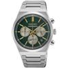 Seiko Orologio analogico da uomo con cinturino in acciaio inox SSB461P1