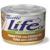 LIFE PET CARE LIFE CAT NATURAL RICETTE TONNO CON FORMAGGIO 150 GR.