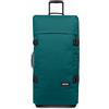 Eastpak Tranverz L Valigia Grande 121L (79 x 40 x 33 cm), trolley viaggio con ruote, bagaglio resistente e capiente, doppio scomparto, manico telescopico e TSA lock - PEACOCK GREEN