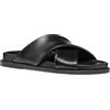 Geox D ADELASH B, Sandalo Scorrevole Donna, Black, 35 EU